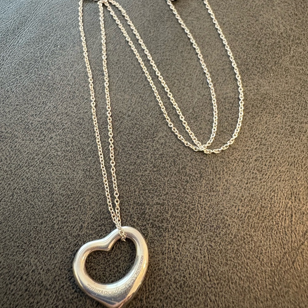 Tiffany & Co. Elsa Peretti Open Heart Pendant
